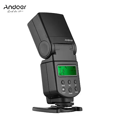 Andoer Universal Flash Speedlite GN40 For Canon Nikon Olympus Pentax DSLR Camera • £30.99