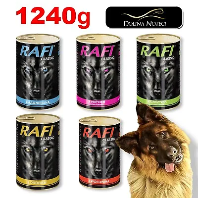 1240g / Non-Allergic Healthy Nutritious Tasty PREMIUM Wet Dog FOOD / DOLINA RAFI • £10.95