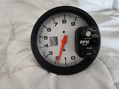 SALEEN MUSTANG TACHOMETER 1980s 1990s Super Rare! FOXBODY COBRA STEEDA Gauge 302 • $2500