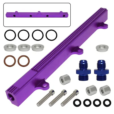 High Flow Fuel Injector Rail For Honda Civic Acura Integra B16 B18 90-01 Purple • $41.71