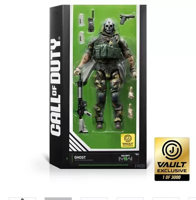 Call Of Duty Modern Warfare 2 Ghost Mandible Figure Jazwares Vault 1/3000 • $67.69