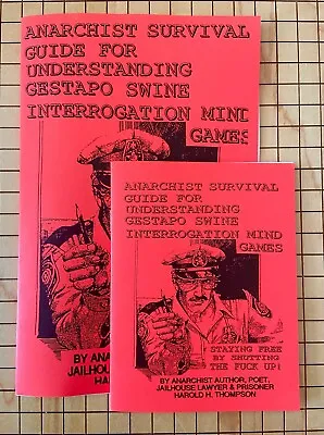 Anarchist Survival Guide For Understanding Gestapo Swine Interrogation Mind Game • $5.99