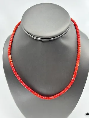 Jay King Mine Finds Necklace 18  NIB Red Coral 502956 • $47.50