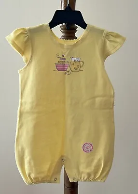 Mulberribush Romper Baby Girl Yellow Size 12 Months NWT • $5