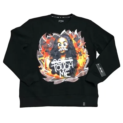FATGUAP Black Don’t Touch Me  Graphic Print Sweatshirt Size M Unisex • $60