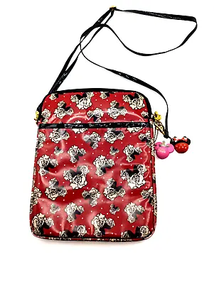 Disney Parks IPAD Tablet Case Crossbody Bag Red Plus Minnie Mouse Charms • $15.99