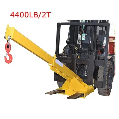 New Adjustable Hoist Forklift Jib Boom Crane 4400 LB/2T Forklift Mobile Crane US • $1042.80