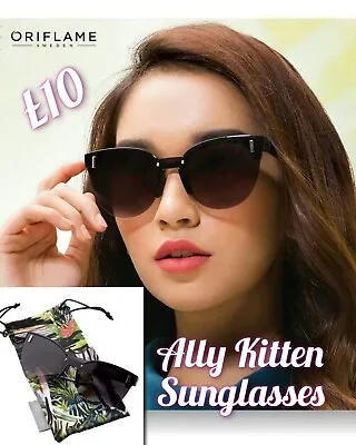 £10 • Buy Oriflame Women Ally Kitten Sunglasses