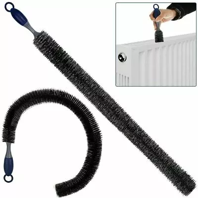 FLEXIBLE RADIATOR BRUSH Long Reach Flexible Radiator Heater Cleaner 70cm  • £4.99