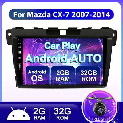 32GB For Mazda CX-7 2007-2014 Car Stereo Android12 CarPlay GPS Navigation RDS AM • $156.99