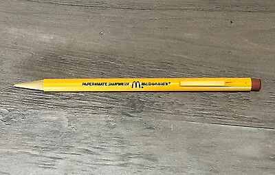 1986 McDonald's Promotional Mechanical Twist Pencil 6” Paper Mate SharpWriter • $7.99