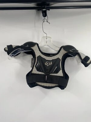 $19.99 • Buy Fox Racing Pee Wee Titan Roost Deflector Youth S/M  Silver Chest Guard Motocross