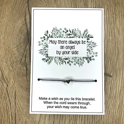 £2.99 • Buy Memorial Bereavement Gift Wish Bracelet String Card Friends Friendship