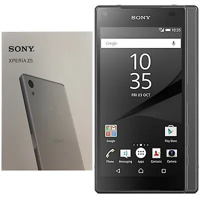 $746.90 • Buy BNIB Sony Xperia Z5 4G/LTE Black 32GB + 3GB Single-SIM Factory Unlocked OEM
