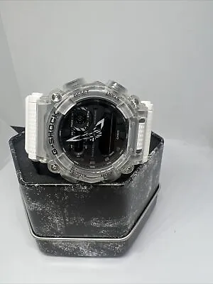 G-Shock Analog-Digital Limited Edition Transparent Mens Watch GA900SKL-7A • $100