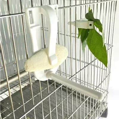 £5.25 • Buy Bird Cage Food Holder Parrot Fruit Vegetable Clips Bird Cage Feeder Clip
