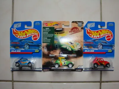 (3ct) Hot Wheels {{ BAJA BUG's }}} From Car Culture & Collector #835 Variant    • $18