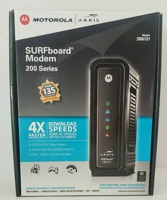 MOTOROLA ARRIS SURFboard Modem 200 Series #SB6121  • $3.50