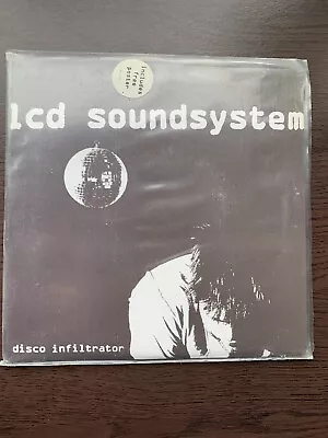 LCD SOUNDSYSTEM- Disco Infiltrator (7  Vinyl + Poster 2005 DFA) • £12