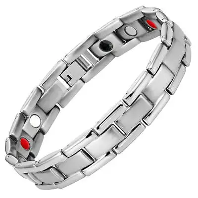 Magnetic Bracelet For Men Women Energy Power Stress Arthritis Pain Relief Calm • $49.70