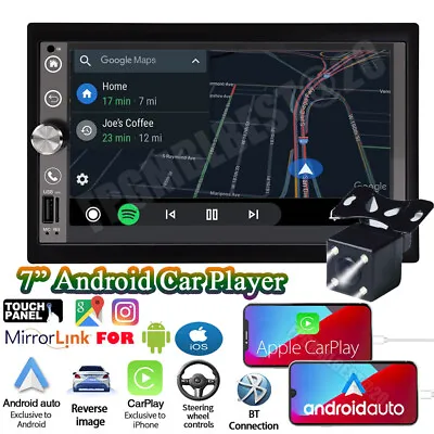$138.73 • Buy 7'' Car Stereo Radio DVD MP5 HD Player W/ Backup Camera For Nissan Tiida Qashqai