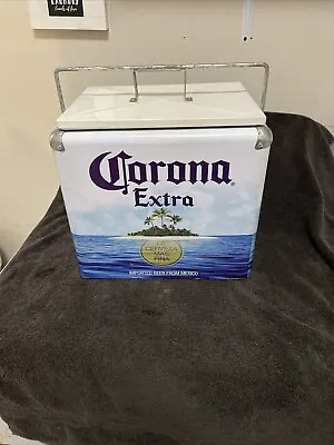 Corona Extra Metal Ice Chest Cooler Rare • $125