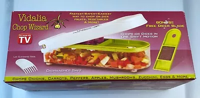 New In Box VIDALIA CHOP WIZARD With BONUS Dicer Blade • $28