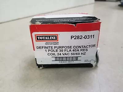 Totaline 2 Pole Contactor 120VAC Coil 50/60Hz P282-0322 • $11.95