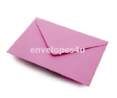 C6 (for 6  X 4  Cards) 114mm X 162mm Candy Pink 100 Gsm Envelopes FREE P&p • £7.75