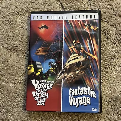 Double Feature Voyage To The Bottom Of The Sea Fantastic Voyage DVD 2000 • $13.49