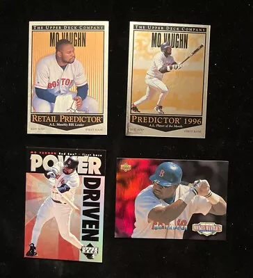 Mo Vaughn 1996 Upper Deck Power Driven Retail  &hobby Predictor & Micky Mantle • $6.80