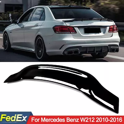 For Mercedes Benz W212 E350 E550 E63 AMG 2010-2016 Trunk Spoiler Wing RT Style • $89.99