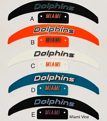 Dolphins MINI Helmet 3D Bumpers Speed Version • $13.18