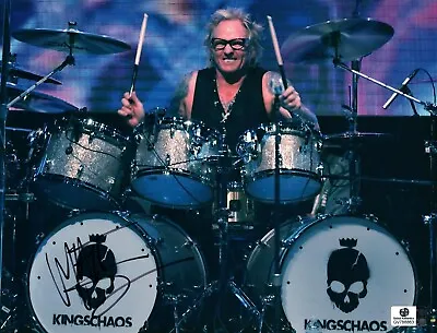 Matt Sorum Signed Autographed 8.5X1` Photo Guns N' Roses Drummer On Stage 788863 • $59.99