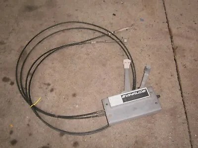 Evinrude Boat Marine Throttle Steering Cables Shifter Side Controls • $120