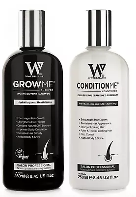 Watermans Shampoo & Conditioner - Hair Growth Shampoo & Conditioner Set • £19.99