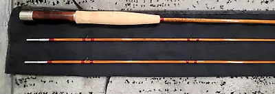 Montague Remake Bamboo Fly Rod~6'0 ~2 Pc+extra Tip~#5~sock~carry Tube. • $190