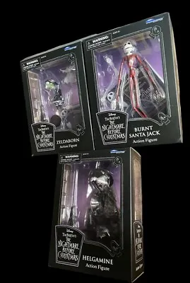 Diamond Select Nightmare Before Christmas Figures Complete Set Of 3 • £35