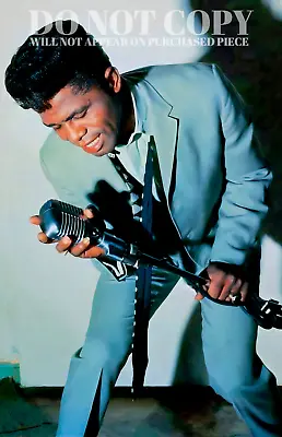 James Brown Photograph 11 X 17 - Live Concert Portrait - Rare Photo Poster Print • $22.99