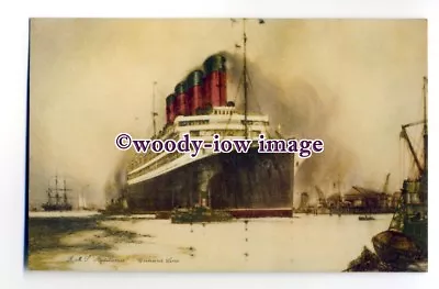 £2.50 • Buy LS0643 - Cunard Line Liner - Aquitania - Artist Postcard