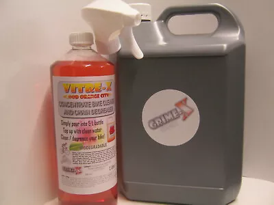 £10.99 • Buy VITRE-X Citrus Bike Cycle Frame Chain Gear Cleaner Degreaser MAKES 5 Litre Bio
