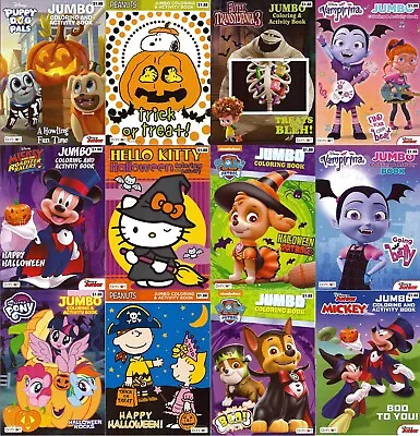 Lot Of 12 Coloring Books Halloween Disney Mickey & More Children Boy Girl Kids • $18.99