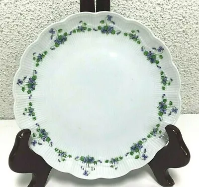 Kaiser Romantica Viola Porcelain Dessert Plate White W Germany   8  X 8  • $9.88