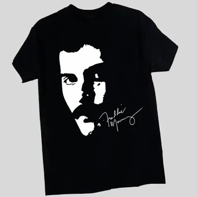 Freddie Mercury Queen Face Stencil Unisex Vintage T-Shirt Gift For Fans • $9.99