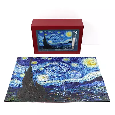 Mosaic Puzzles The Starry Night By Van Gogh Wooden Puzzle ~ 250 Piece • $39.99