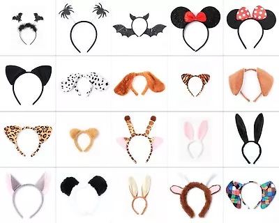 Animal Ears  Fancy Dress Party Headband Deeley Bopper Halloween Nativity Costume • £4.49