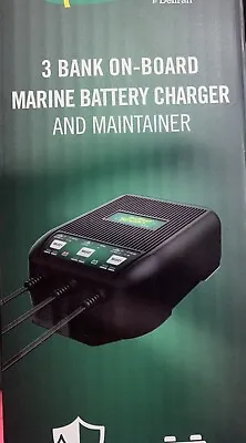 3 Bank On Board Marine Battery Charger • $150