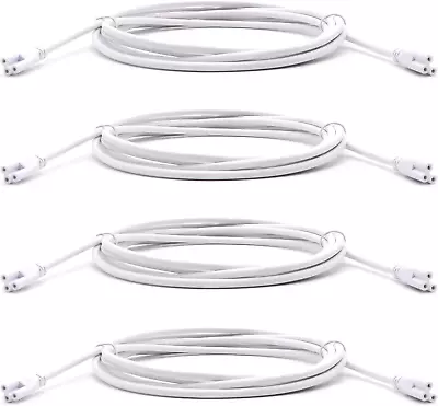 10FT (118-7/64) T5T8 Tube Light Fixture LED Linkable Cord Double End Connector • $29.37