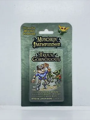 MUNCHKIN PATHFINDER - TRULY GOBNOXIOUS - Steve Jackson Games - Booster Set • $8.99