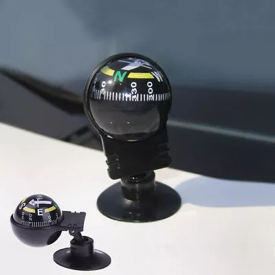£4.93 • Buy Car Navigation Dash Mount Guide Ball Dashboard Compass Accessories Truck Decor